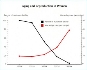 aging and reproduction in women