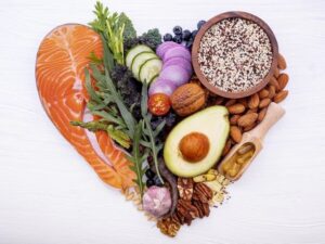 Healthy heart and blood pressure diet